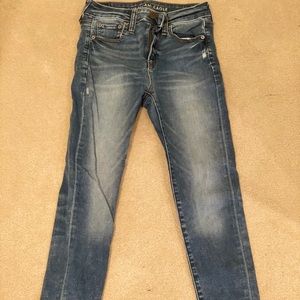 American Eagle Next Level Stretch Blue Jeans